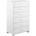 Cassettiera Brigros WeHome - Cassettiera Camera da Letto con 6 Cassetti 68x40x115 cm, i