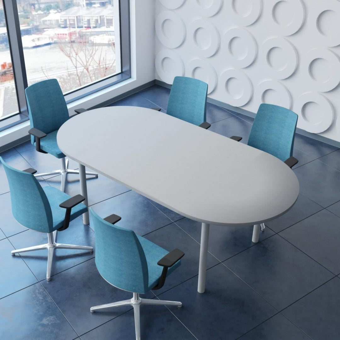 Tavolo Optima - Tavolo da riunione professionale, 200 x 100 cm, 4-6 persone