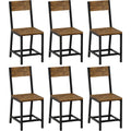 Sedia con supporto lombare marrone